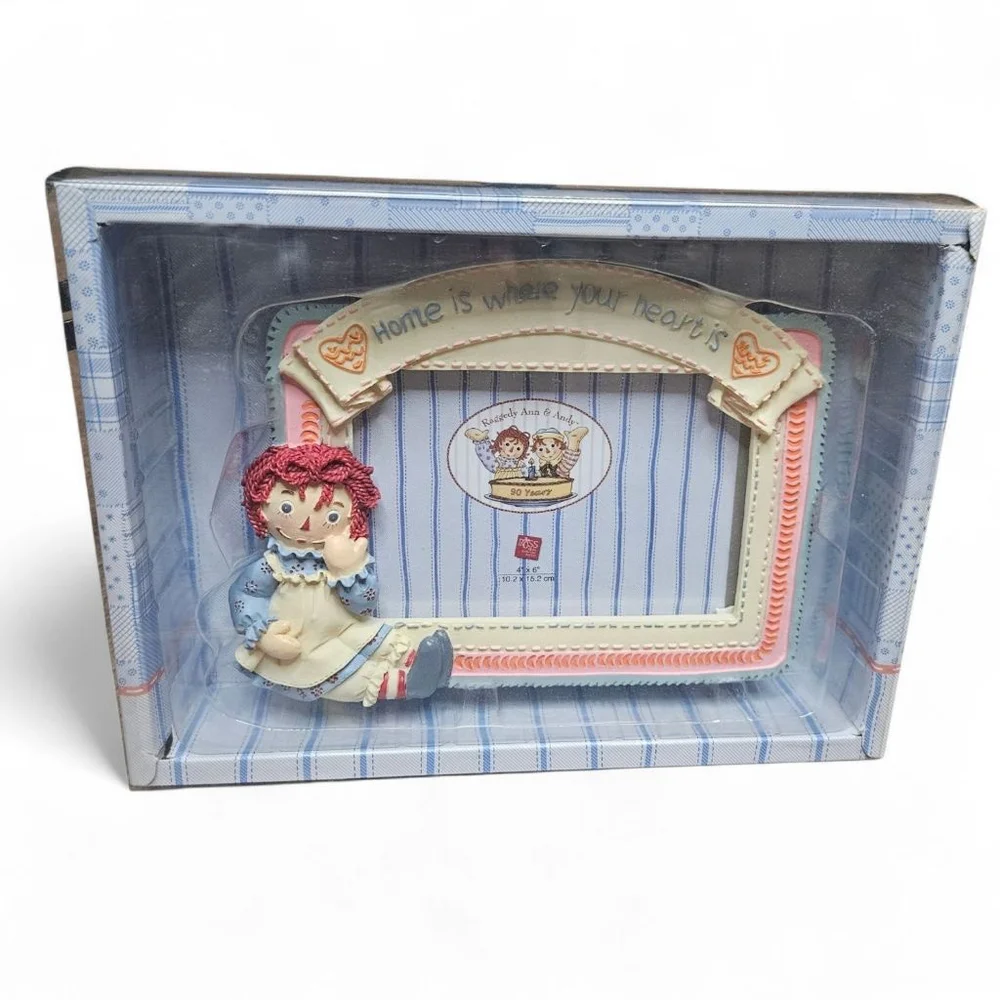 Russ 4x6 Multicolor Raggedy Ann Vintage Picture Frame
